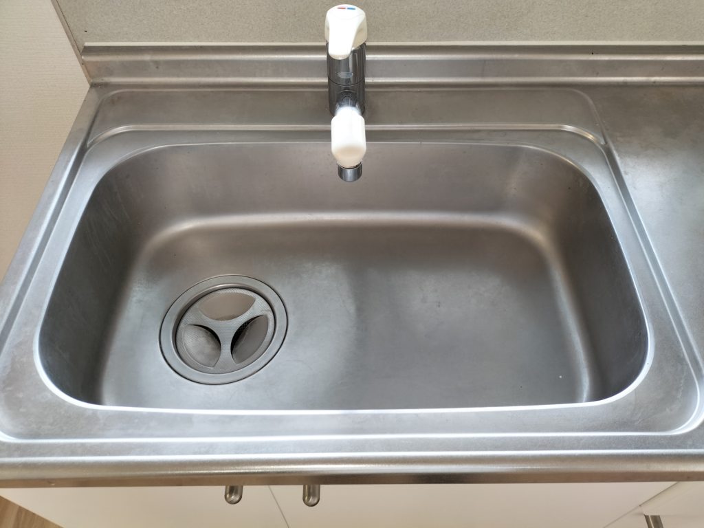キッチンシンク研磨・ビフォー写真