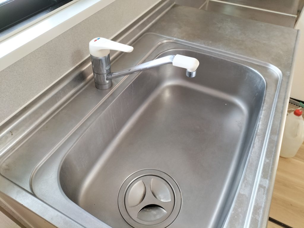 キッチンシンク研磨・ビフォー写真