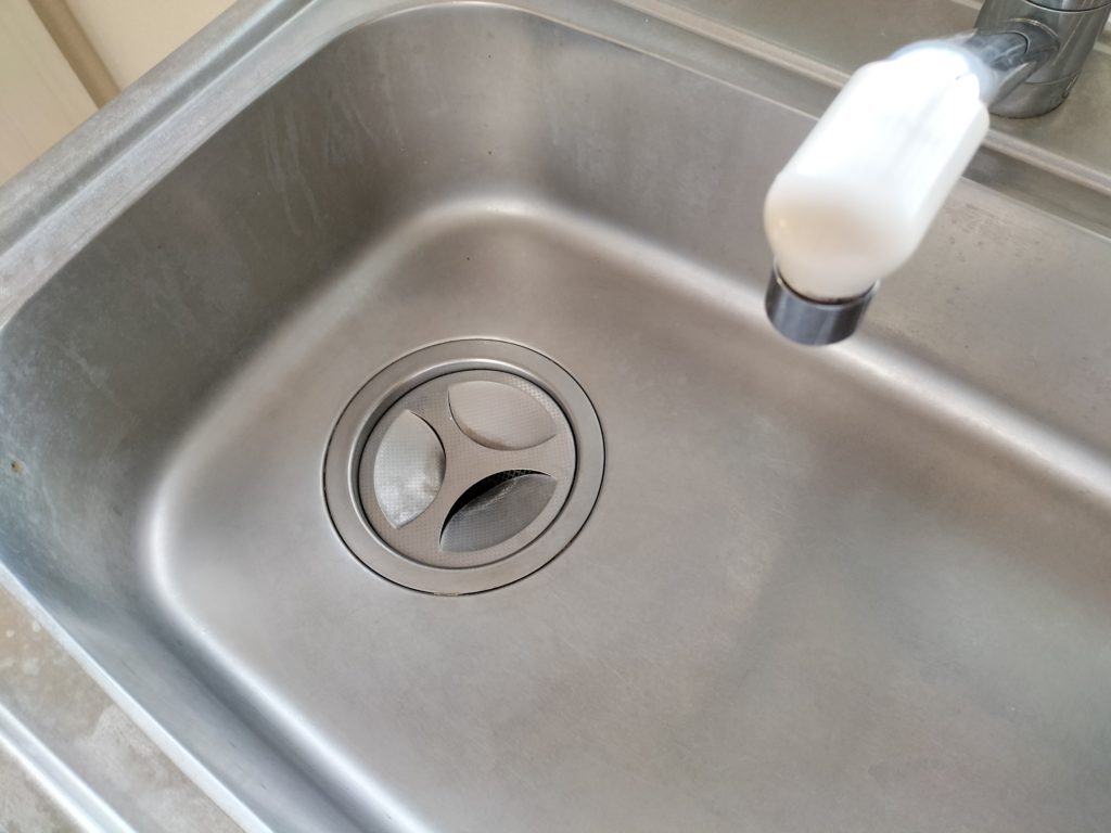 キッチンシンク研磨・ビフォー写真
